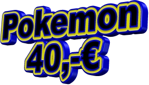 Pokemon 40,-€